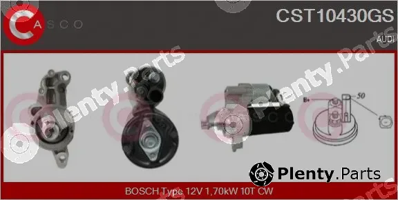 Casco CST10430GS — Starter