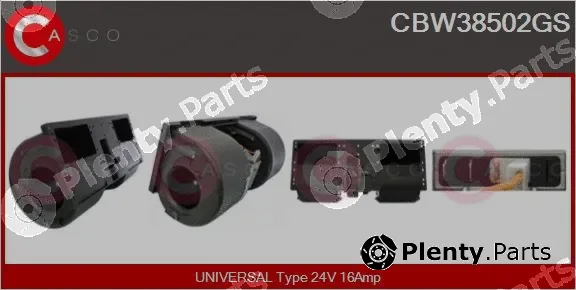 Casco CBW38502GS — Interior Blower