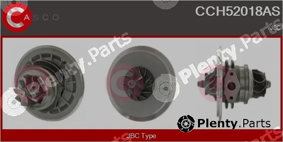 Casco CCH52018AS — Core assembly, turbocharger
