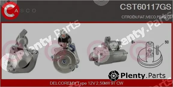 Casco CST60117GS — Starter