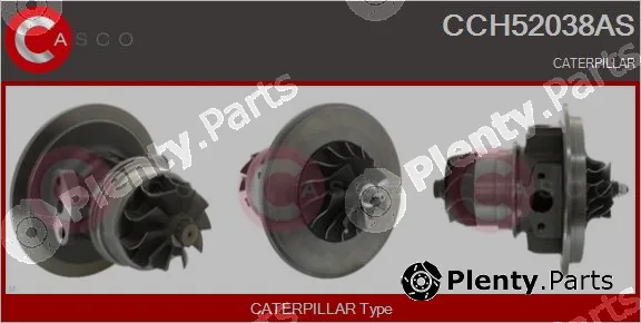 Casco CCH52038AS — Core assembly, turbocharger