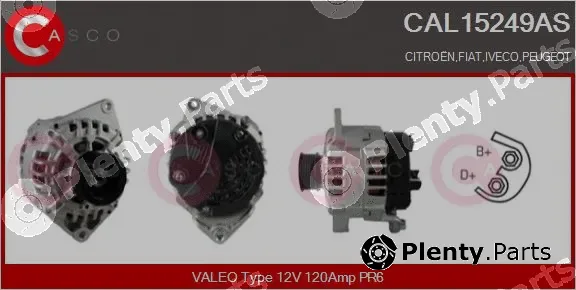 Casco CAL15249AS — Alternator