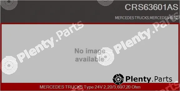Casco CRS63601AS — Resistor, interior blower