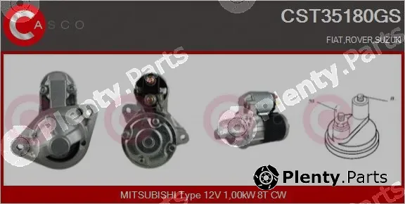 Casco CST35180GS — Starter