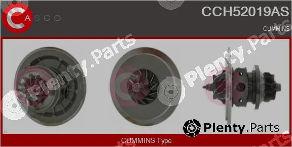 Casco CCH52019AS — Core assembly, turbocharger