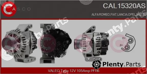 Casco CAL15320AS — Alternator