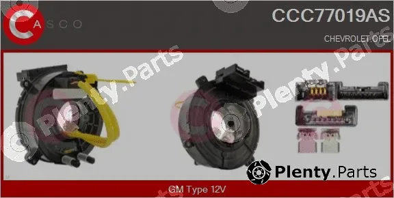 Casco CCC77019AS — Clockspring, airbag