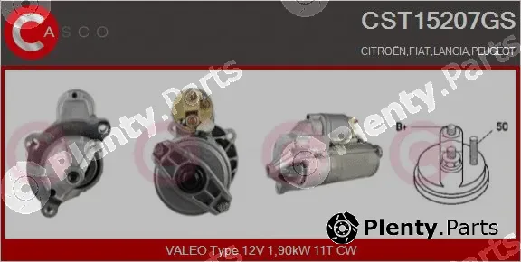 Casco CST15207GS — Starter