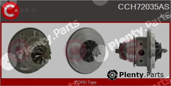 Casco CCH72035AS — Core assembly, turbocharger
