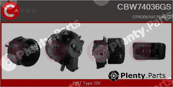 Casco CBW74036GS — Interior Blower