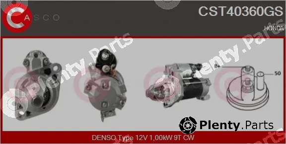 Casco CST40360GS — Starter