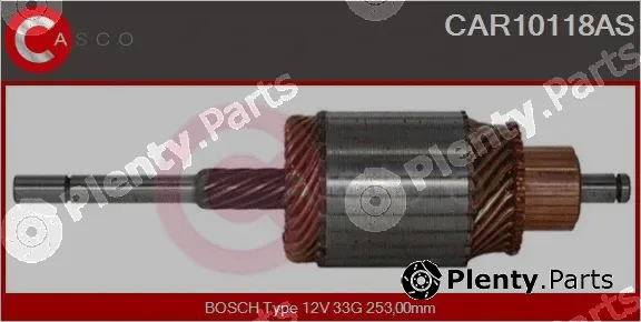 Casco CAR10118AS — Armature, starter