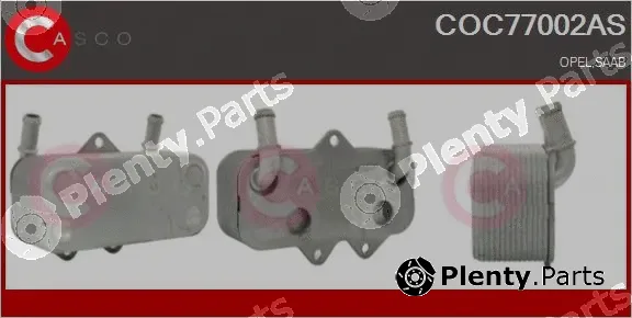 Casco COC77002AS — Oil Cooler, engine oil