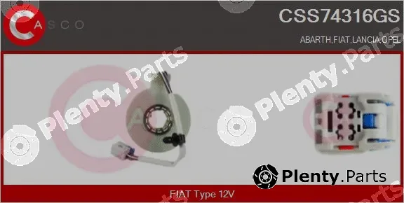 Casco CSS74316GS — Steering Angle Sensor
