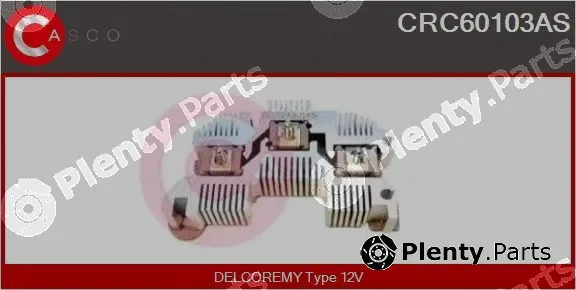 Casco CRC60103AS — Rectifier, alternator