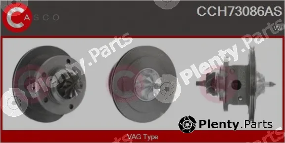 Casco CCH73086AS — Core assembly, turbocharger