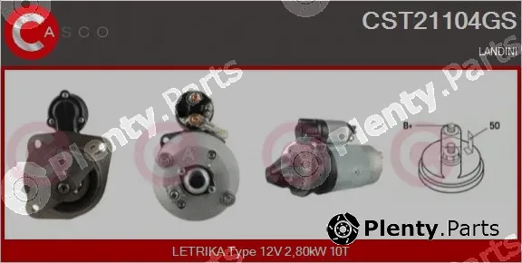 Casco CST21104GS — Starter