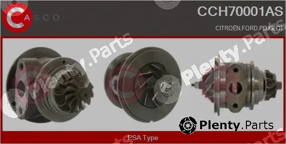 Casco CCH70001AS — Core assembly, turbocharger