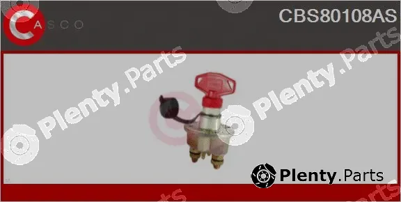 Casco CBS80108AS — Main Switch, battery