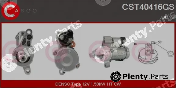 Casco CST40416GS — Starter