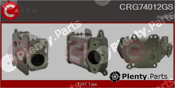 Casco CRG74012GS — Cooler, exhaust gas recirculation