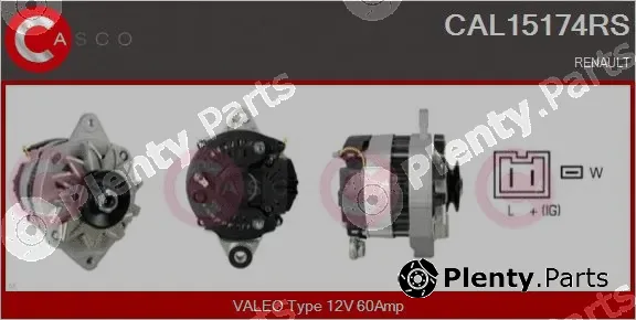 Casco CAL15174RS — Alternator