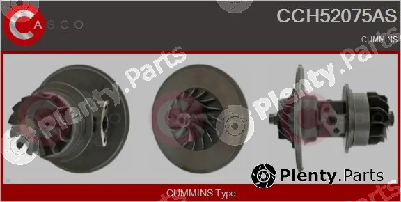 Casco CCH52075AS — Core assembly, turbocharger