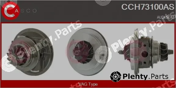 Casco CCH73100AS — Core assembly, turbocharger