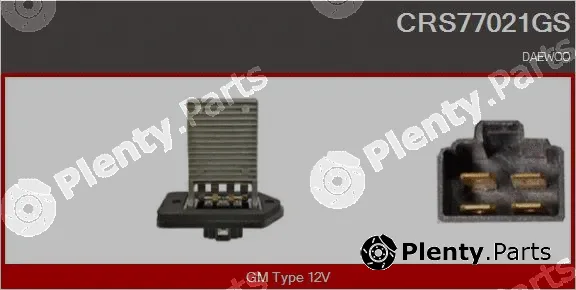 Casco CRS77021GS — Resistor, interior blower
