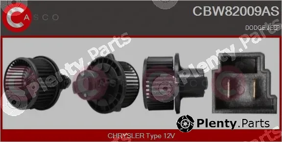 Casco CBW82009AS — Interior Blower