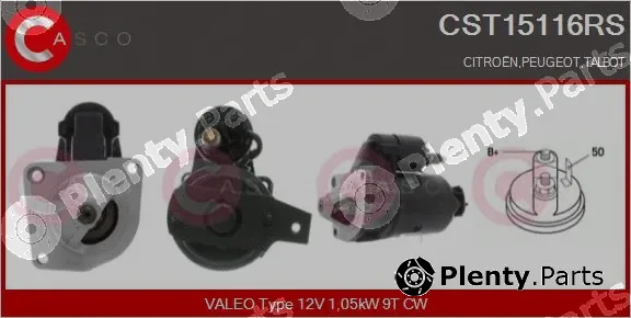 Casco CST15116RS — Starter
