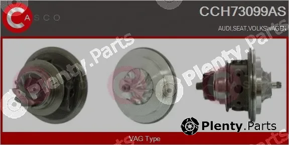Casco CCH73099AS — Core assembly, turbocharger