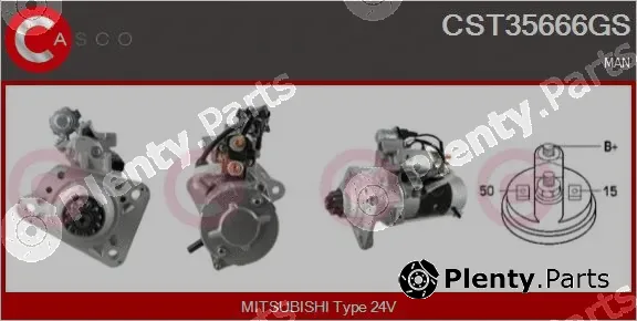 Casco CST35666GS — Starter