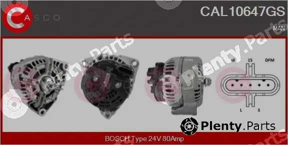 Casco CAL10647GS — Alternator
