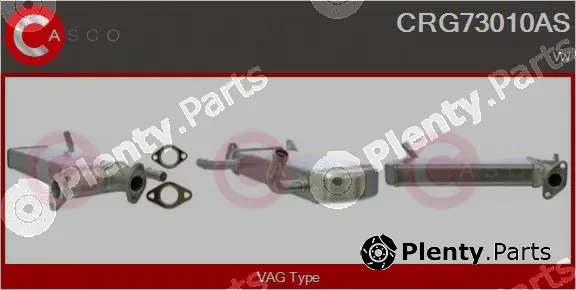 Casco CRG73010AS — Cooler, exhaust gas recirculation