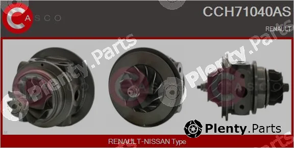 Casco CCH71040AS — Core assembly, turbocharger