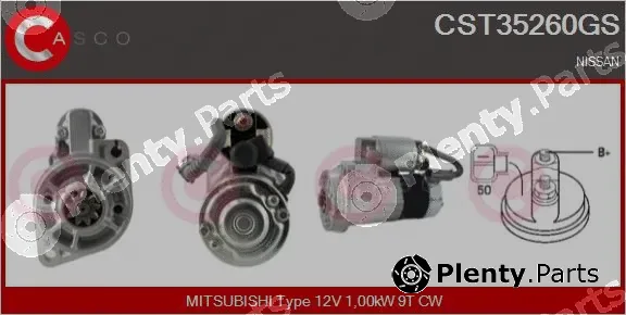 Casco CST35260GS — Starter