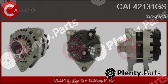 Casco CAL42131GS — Alternator