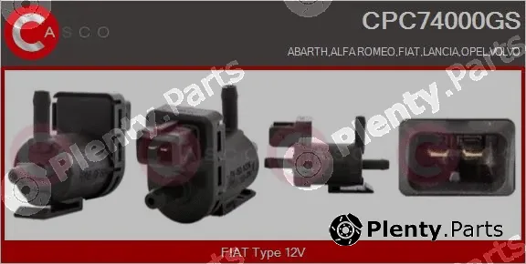 Casco CPC74000GS — Pressure Converter, exhaust control