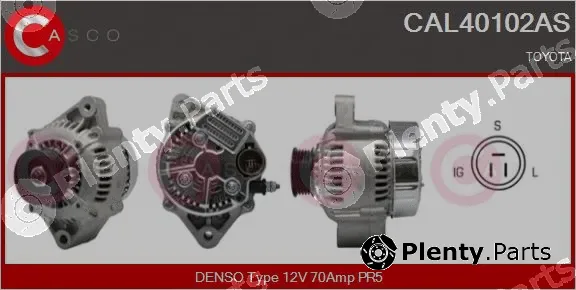 Casco CAL40102AS — Alternator