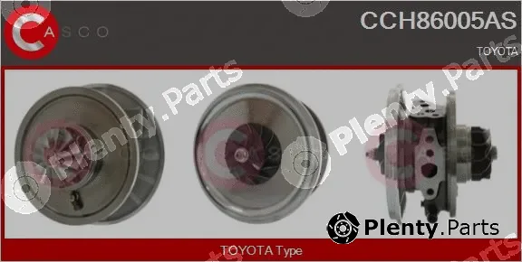 Casco CCH86005AS — Core assembly, turbocharger