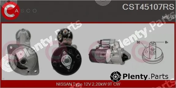 Casco CST45107RS — Starter