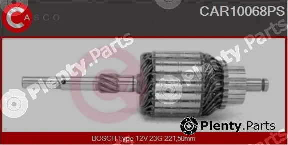 Casco CAR10068PS — Armature, starter