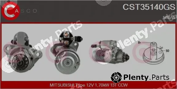 Casco CST35140GS — Starter