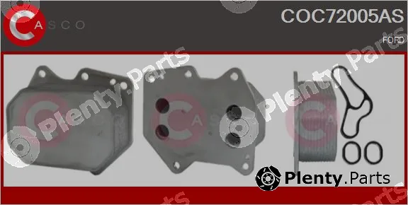 Casco COC72005AS — Oil Cooler, engine oil