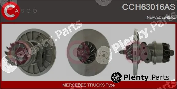 Casco CCH63016AS — Core assembly, turbocharger