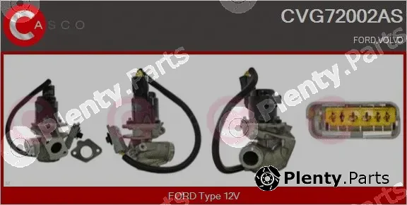 Casco CVG72002AS — EGR Valve