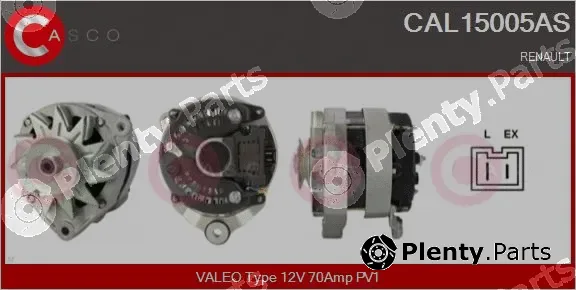 Casco CAL15005AS — Alternator