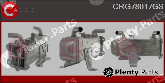 Casco CRG78017GS — Cooler, exhaust gas recirculation