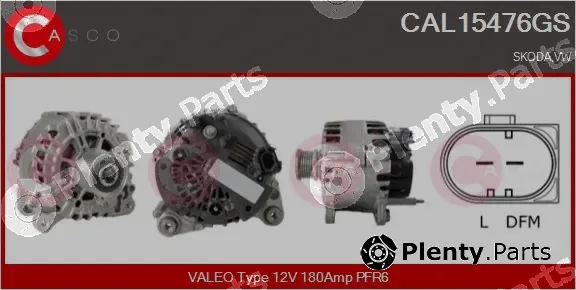 Casco CAL15476GS — Alternator